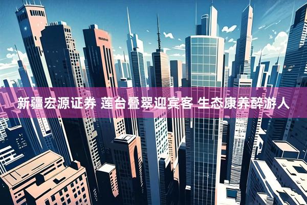 新疆宏源证券 莲台叠翠迎宾客 生态康养醉游人
